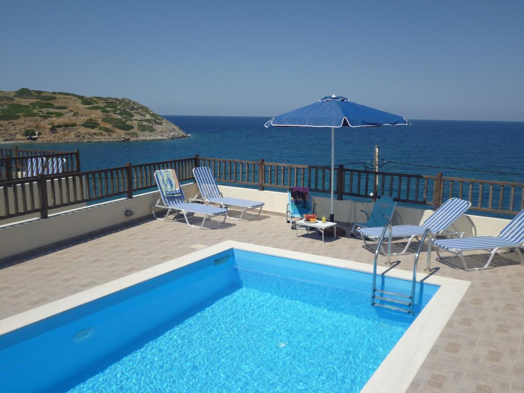 Anemos-Halcyon-Eirene Villa Мохлос Екстериор снимка